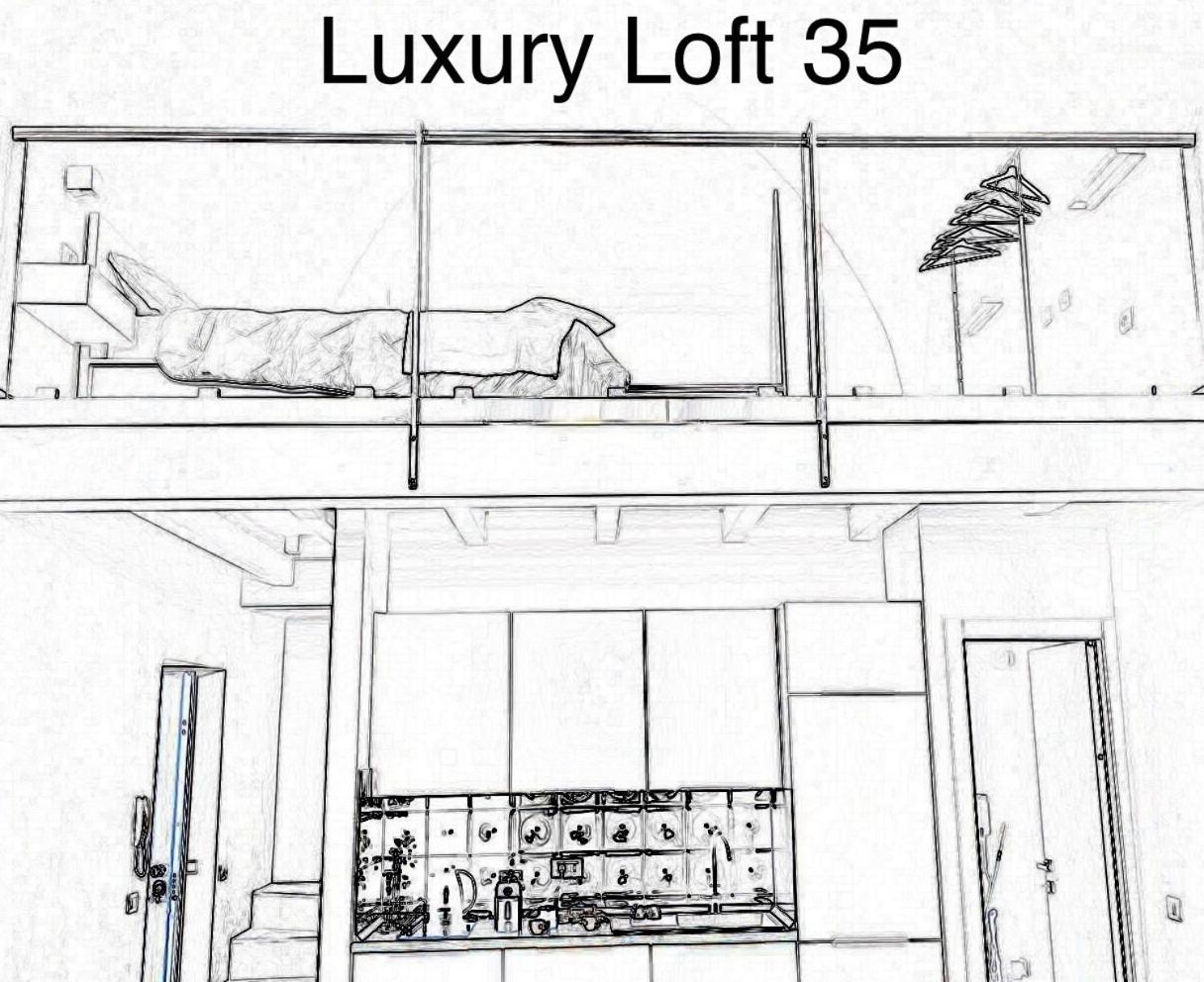 卡利亚里 Luxury Loft 35酒店 外观 照片
